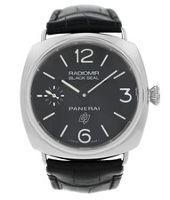 Orologio Manuale Uomo Panerai Radiomir Black Seal PAM00380 Acciaio Inox 45MM