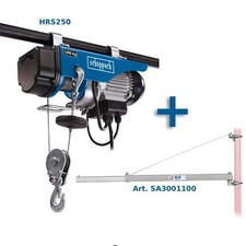 SCAFFOLD ELECTRIC LIFTING HOIST 250 KG SCHEPPACH HRS250 + SWING ARM 110CM