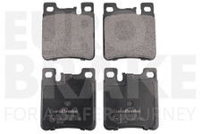 Bremsbelagsatz Scheibenbremse Hinterachse für CHRYSLER MERCEDES-BENZ CROSSFIRE