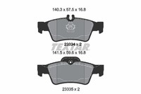 Textar Bremsbelagsatz Scheibenbremse Q+ 2333403 FüR Mercedes W212 W211 W221 W220