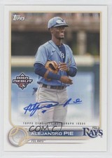 2022 Topps Pro Debut Auto Alejandro Pie #PD-164 Auto 0l2
