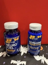 BRAND NEW Natural Stacks DOPAMINE BRAIN FOOD & NEURO FUEL Capsules - GREAT!!!