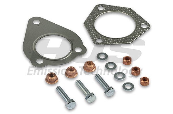 Montagesatz Katalysator Hjs 82 11 2285 FüR 3B2 3B5 Vw Audi Passat Skoda B5 3B6 1-image