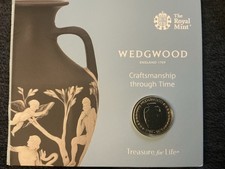 2019 UK £2 Wedgwood 260th Anniversary Brilliant Uncirculated Coin