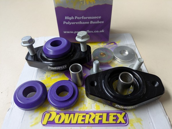 2X Querlenker Pu-Buchsen HA Nr.17 BMW 1Er E81 E82 3Er E90 E91 Powerflex PFR5-417-image