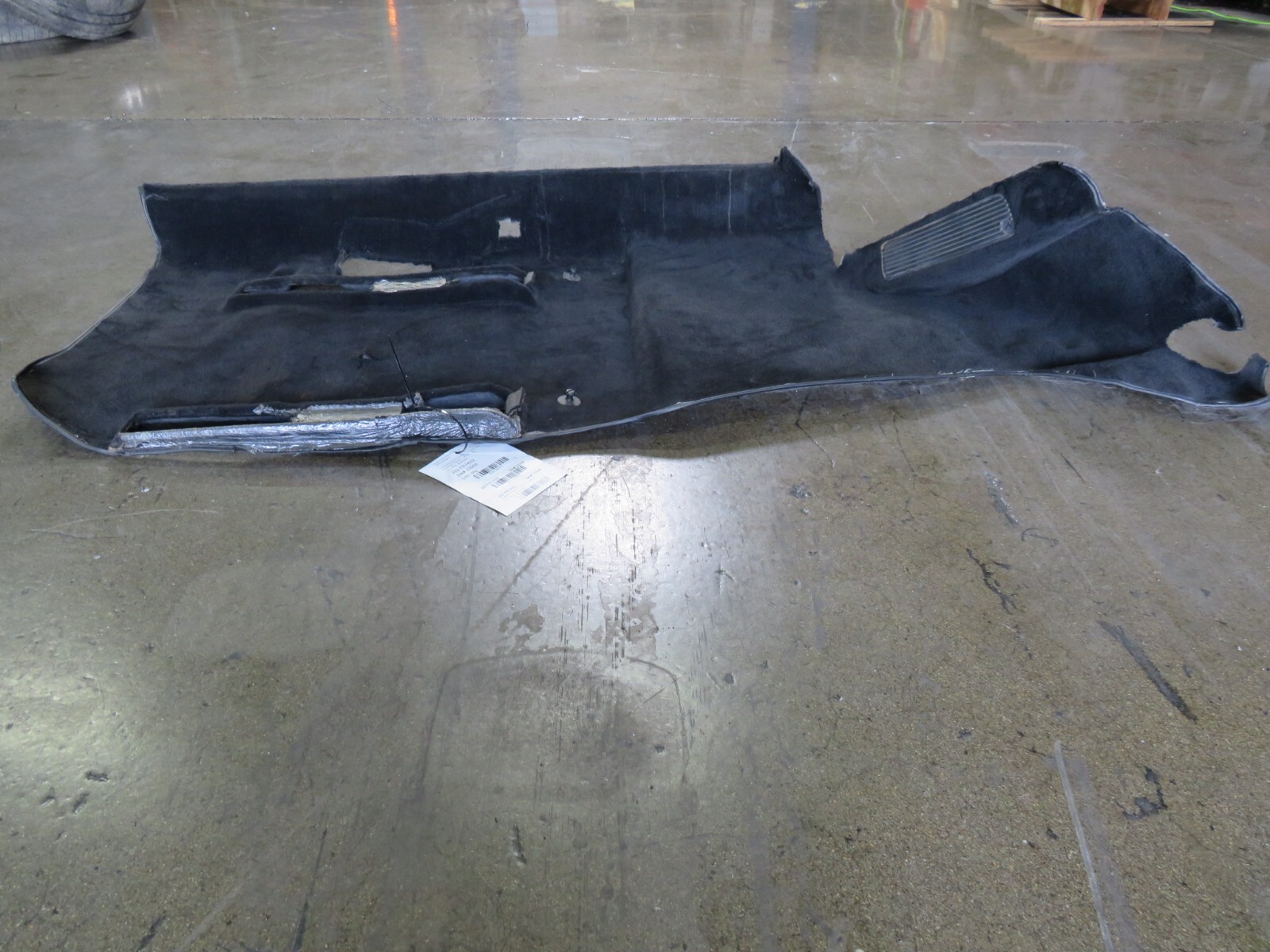 Ferrari 575, LH, Left, Front Carpet, Black, Used, P/N 66082694