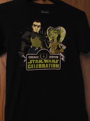 Star Wars Celebration - Chicago - 2019 - Black Shirt - S | eBay