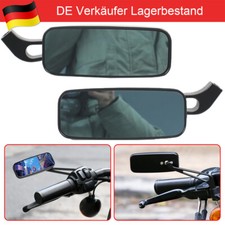 Für Harley Honda Suzuki Yamaha Motorrad Rückspiegel 10mm 8mm Rechteck Spiegel DE