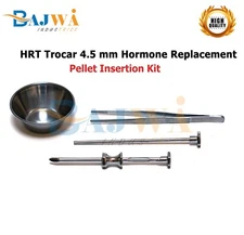 HRT Trocar 4.5 mm Hormone Replacement Pellet Insertion Kit