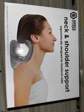 Series-8 Fitness Neck And Shoulder Support Ergonomically Designed For Relief.