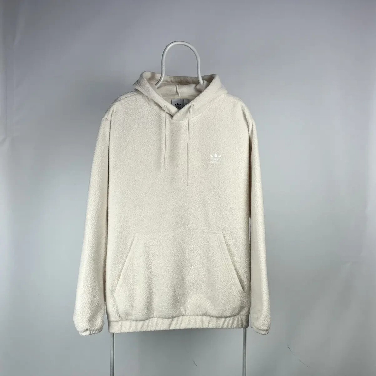 Overhead Hoodie Adidas White Sherpa Hoodie Adidas Sherpa Fleece