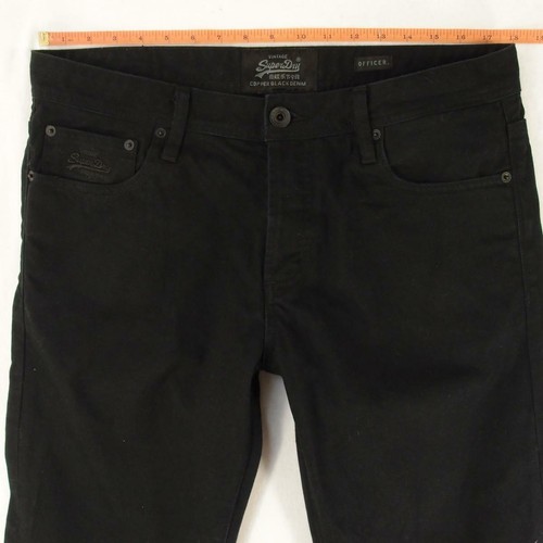 Mens SuperDry OFFICER Slim Straight 