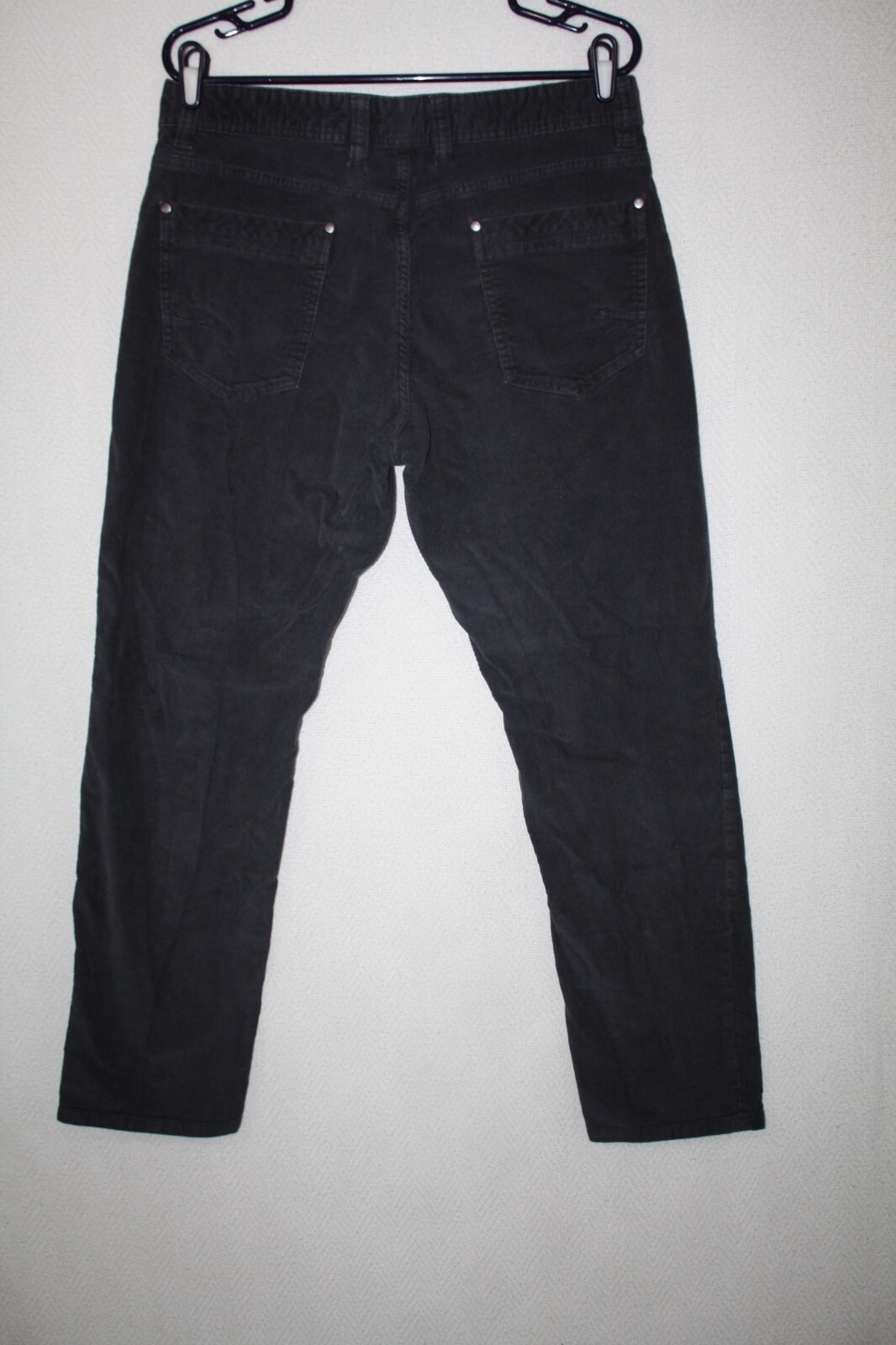 Copper & Oak Legacy Corduroy Pants Flat Front Dark Gr… Gem