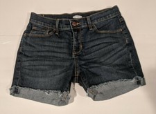 Old Navy Blue Denim Shorts Girls Size 12