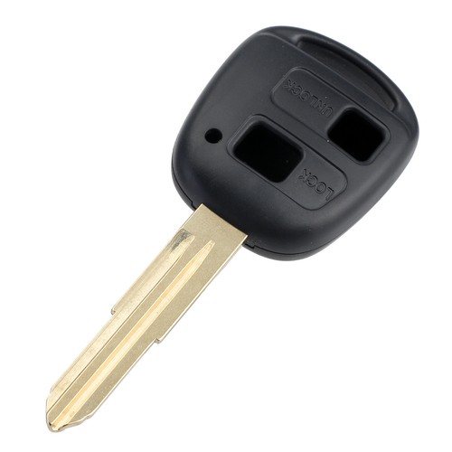 SUPALAND Autoschlüssel Gehäuse Für Toyota - 2-Tasten Fernbedienung Yaris Corolla RAV4