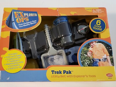 Wild Planet EXplorer OPs Trek Pak with Utility Belt 6 Cool Tools That Work New