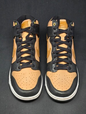 Nike Dunk High LXX Women's Multi Size Black Flax Tan Shoes DX0346