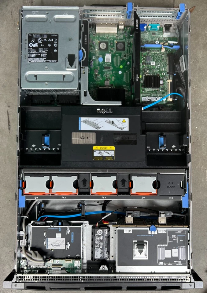 Dell PowerEdge R710 1x CPU XEON E5620 1x PSU 0RXCPH 2x 4GB RAM 0YMXG9 - Image 2 of 2