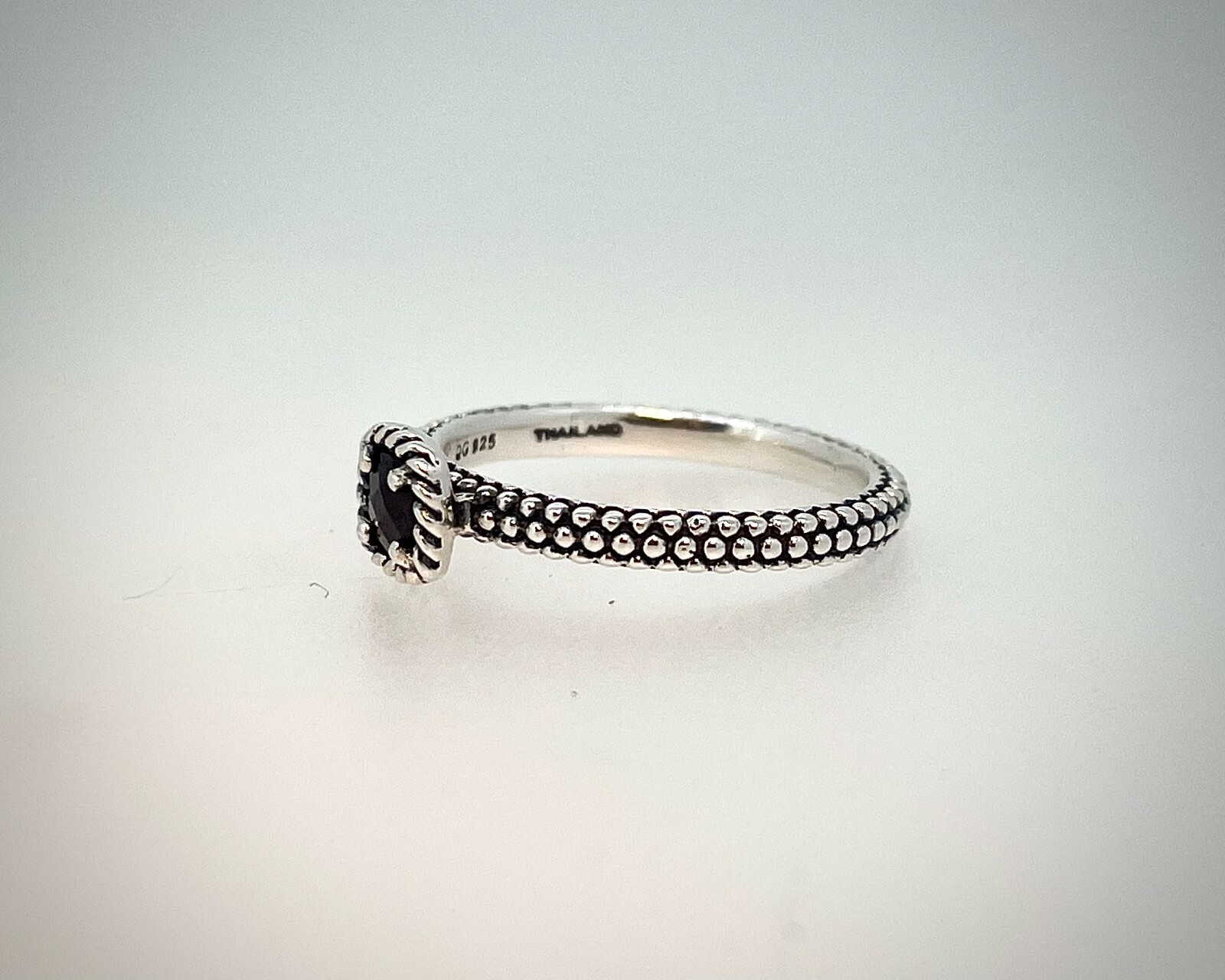 Vintage Sterling Silver Stackable Expressions Rin… - image 2