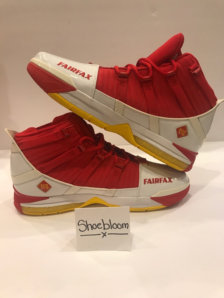 Nike Zoom LeBron III 3 SAMPLE Fairfax PE Size 12 | eBay