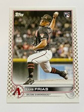 2022 Topps Baseball Gold Stars #338 - Luis Frias RC - Arizona Diamondbacks