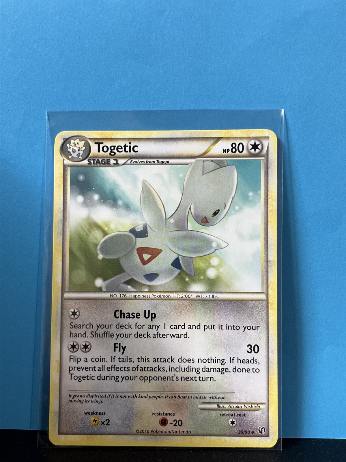 Pokemon HGSS Undaunted Togetic 39/90 LP 2