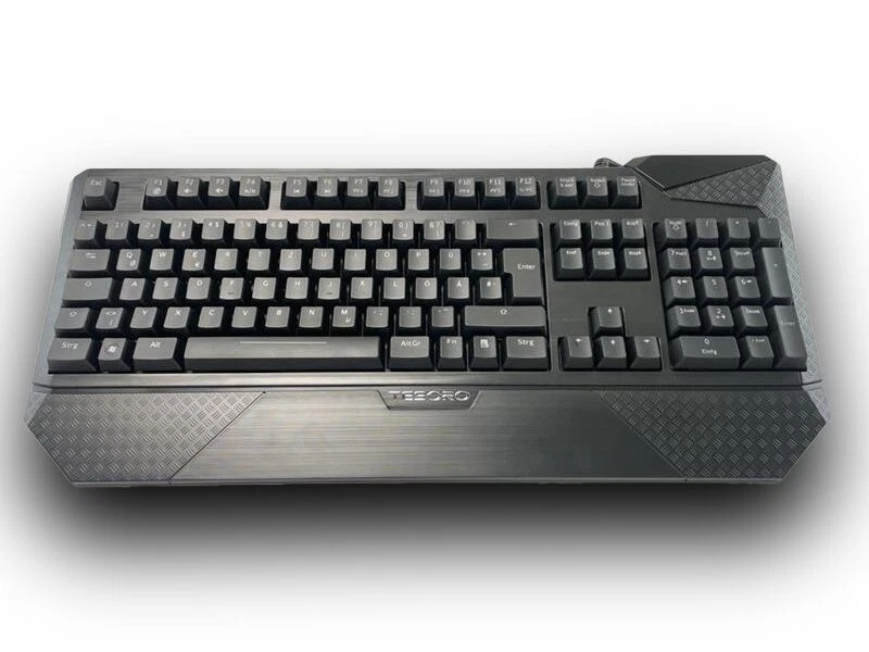 Tesoro Durandel Ultimate G1NL Blue Switch Gaming Tastatur schwarz 5000 Neu