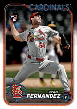 2024 Topps Update Series - Ryan Fernandez #US111 (RC) Cardinals