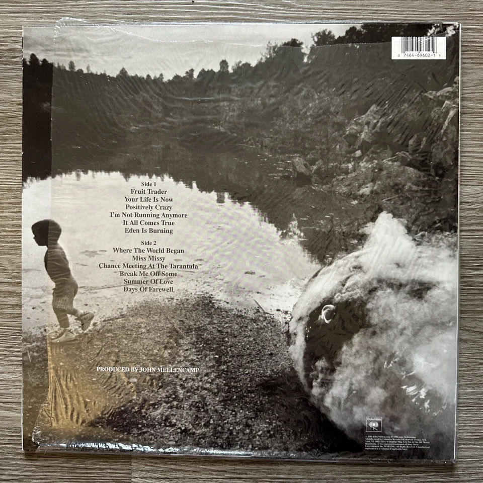 John Mellencamp Self Titled LP C 69602 Columbia 1998 Rare - Image 3 of 4