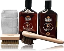 Glove Maintenance Kit - Premium Leather Conditioner and Leather Cleaner (8 oz...