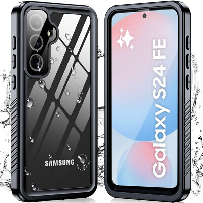Waterproof Case for Samsung Galaxy S24 FE/S25/S23 FE/S26 Shockproof Phone Cover