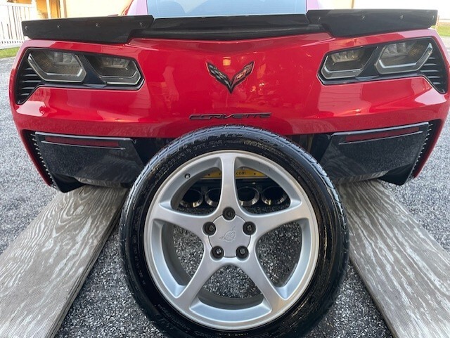 Corvette 2000 Tires & Rims, $1100 Now Michelin 2 ea. 245/45 and  2 ea. 275/40