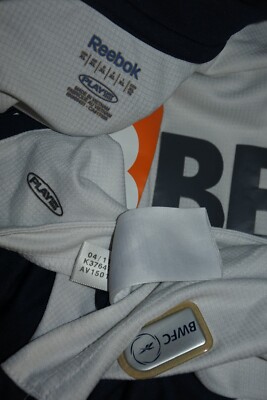 Maillot De Football Extérieur Bolton Wanderers Saison 2010/2011 - Taille L, Marque Reebok, Occasion - Premier League