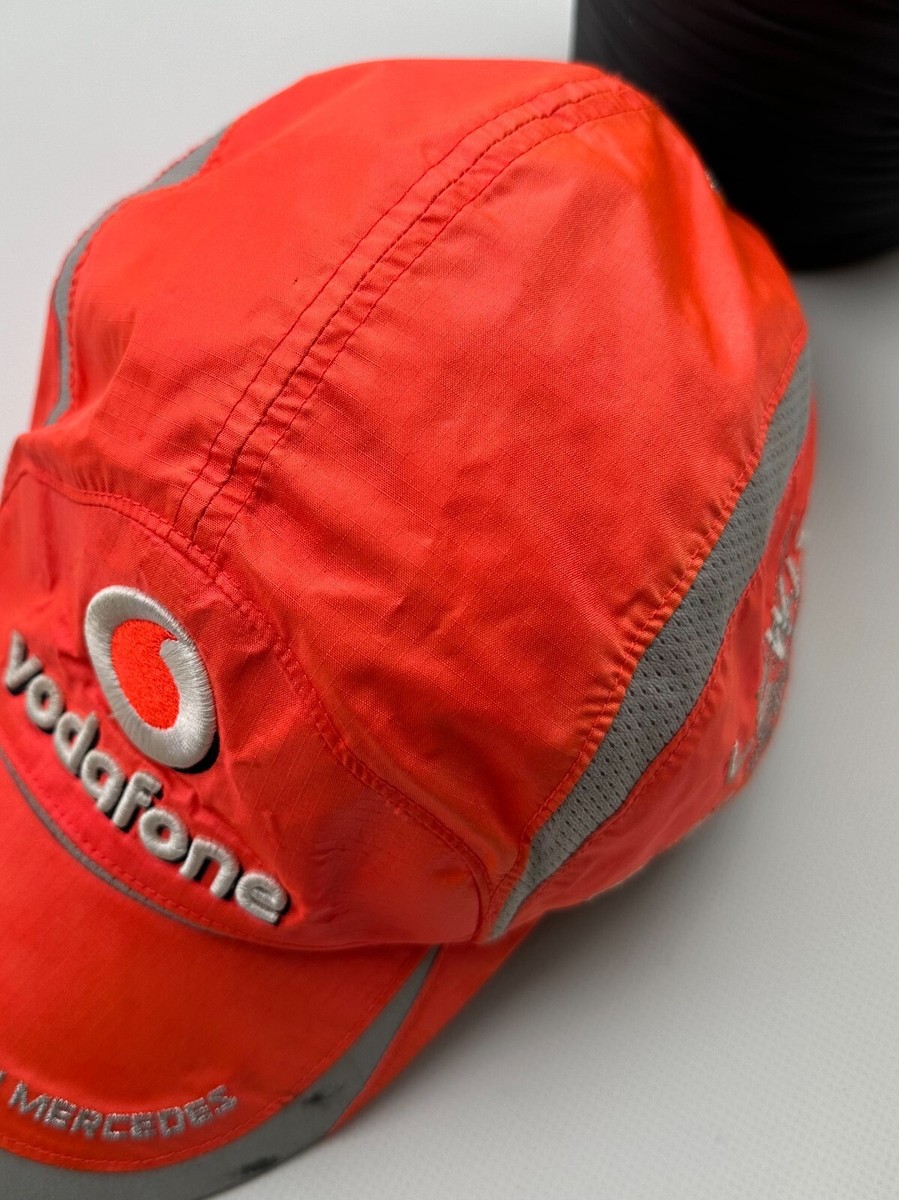 Casquette Vintage McLaren Mercedes Vodafone – Homme – Taille Unique – Orange