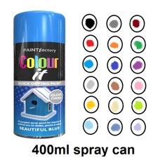 All Purpose Spray Paint 400ml for Interior Exterior Use on Metal Wood Plastic