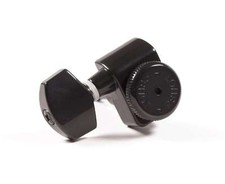 Hipshot Fender Drop-in Upgrade Directrofit locking 2-pin tuner kit, Black Lefty