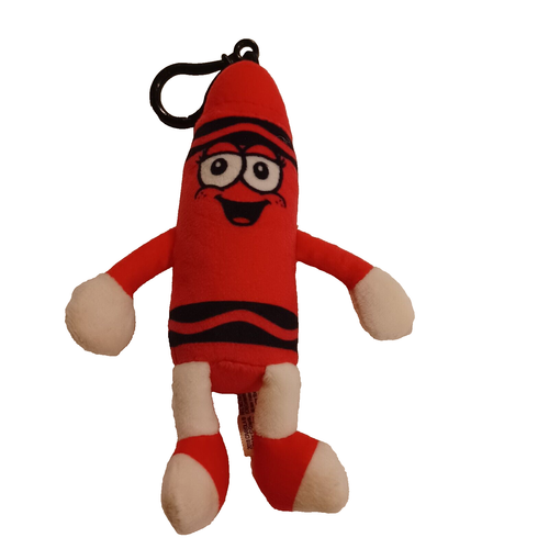 Peluche Crayola Experience 2018 7" Wild Strawberry con clip - Imagen 10 de 11