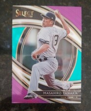 2020 SELECT PREMIUM GREEN PURPLE PRIZM #124 MASAHIRO TANAKA NEW YORK YANKEES