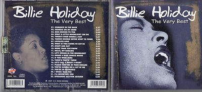 BILLIE HOLIDAY CD The very best MADE in ITALY 2007
