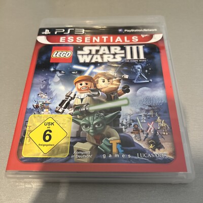 Lego Star Wars III The Clone Wars für Playstation 3 PS3 PS 3 *OVP* E