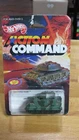 VINTAGE HOT WHEELS ACTION COMMAND TANK  9371 MILITARY NICE CARD QIK SHIP