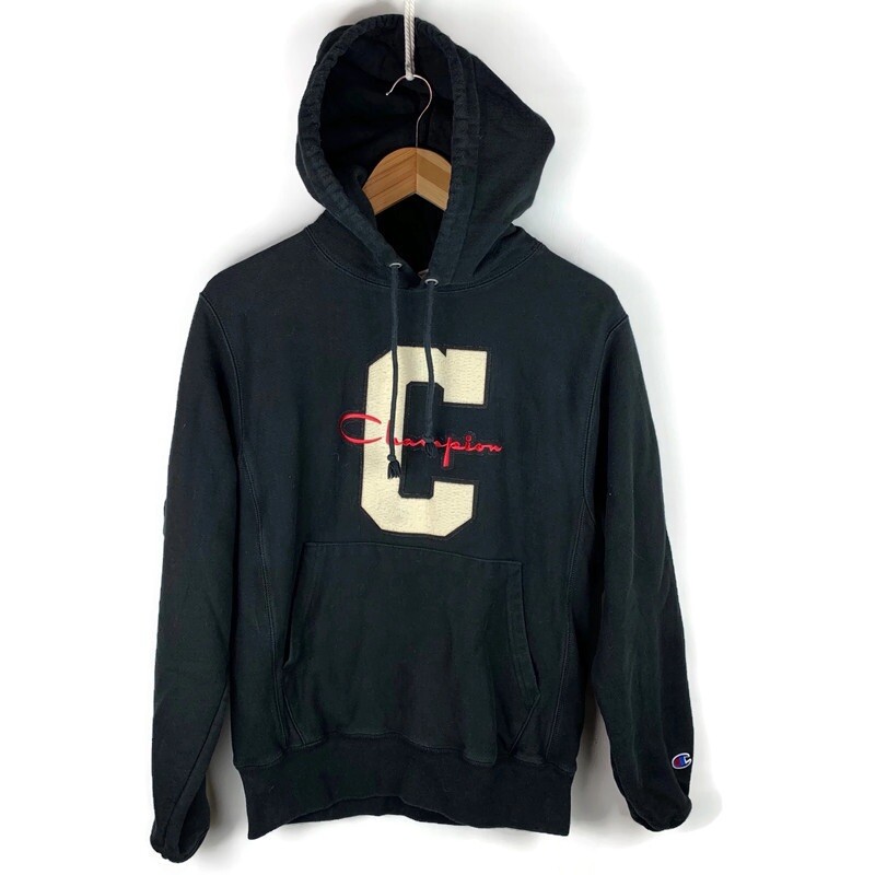 Vintage Champion Reverse Weave Sweatshirt Hoodie Small Black Vintage Champion Reverse Weave Sweatshirt Hoodie Small Black