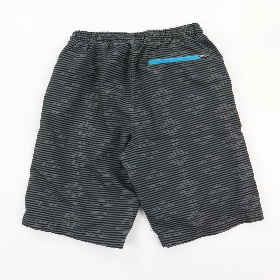 Eddie Bauer Swim Trunks Shorts Boys Medium (8/10) 22-26 x 9" Gray Mesh Lined - Image 2 of 4