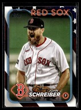 2024 Topps Independence Day John Schreiber 56/76 Boston Red Sox #426