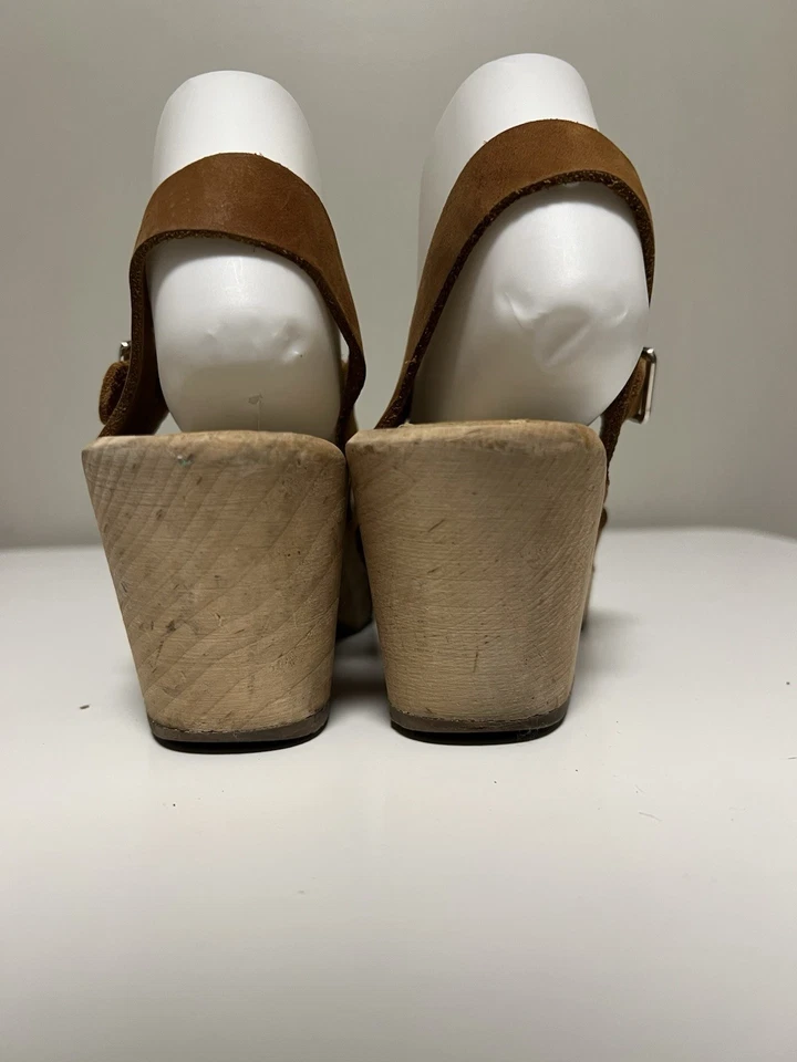 Lotta's Stockholm Highwood 棕色木屐 Oiled Nubuck 美国 8-8.5 欧盟 39 英国 5.5 — 第 2/4 张图片