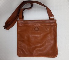 The Bridge Borsa In Pelle Con Tracolla Marrone 28cm X 29cm