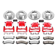 Power Stop 1-click Z36 Extreme Truck And Tow Brake Kits With Caliper Kc2027-36