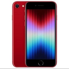 Apple iPhone SE 3rd Gen 64GB Unlocked Smartphone, Product RED - Great Condition