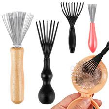 Juego de herramientas de limpieza de cepillo de cabello de 4 piezas, cepillo de limpieza garras de diseño de rastrillo cepillo Cl