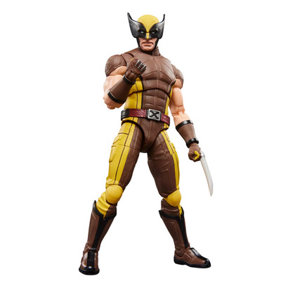ANKUNFT - Hasbro Marvel Legends Series Deadpool & Wolverine Wolverine Brown Auf